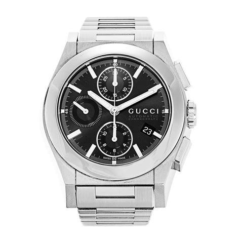 gucci 115 pantheon mens watch|Gucci watch automatic chronograph.